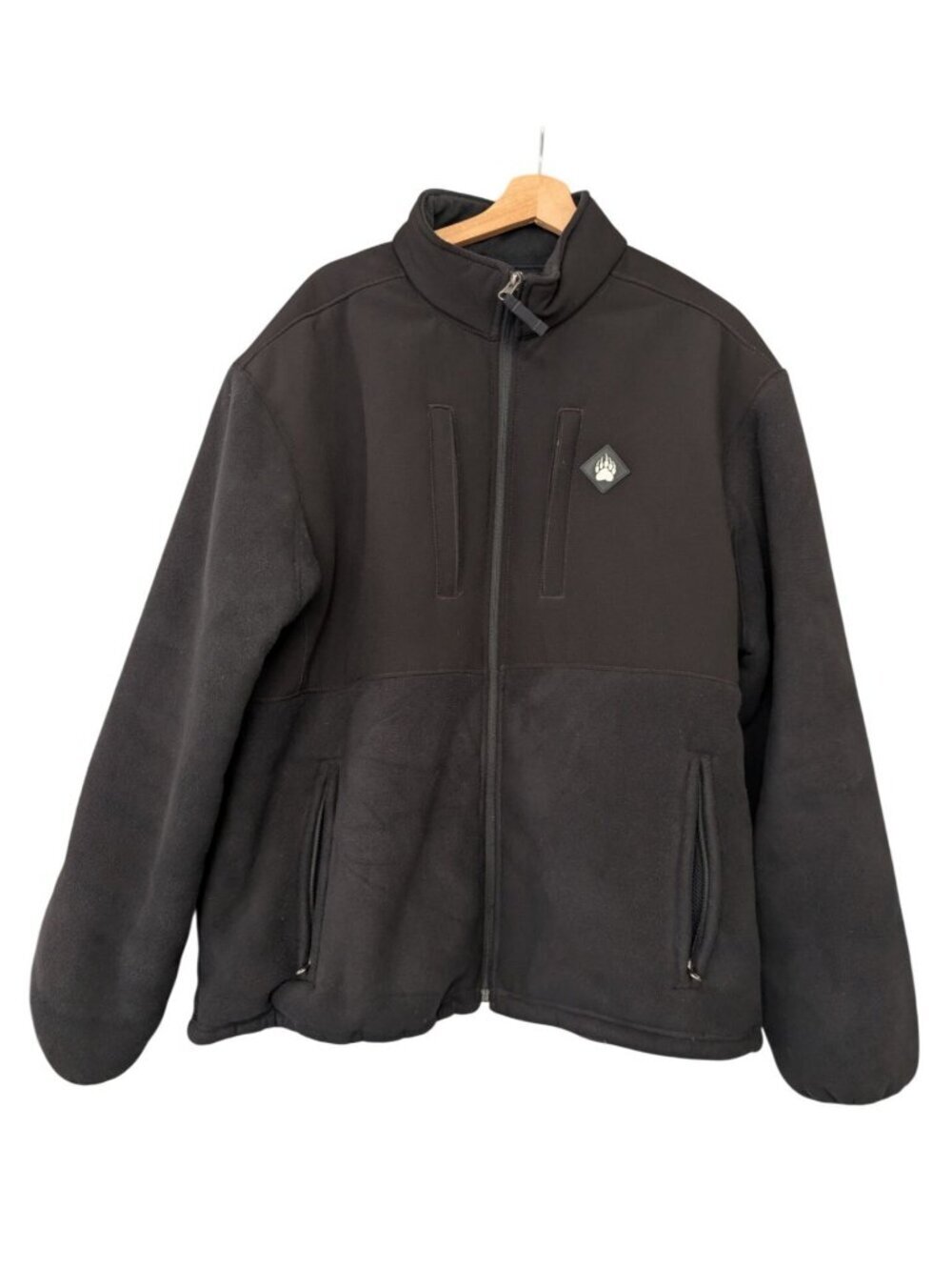 AKHG Duluth Mens XL Bear Hide Fleece Jacket Heavy Duty Workwear Gorpcore